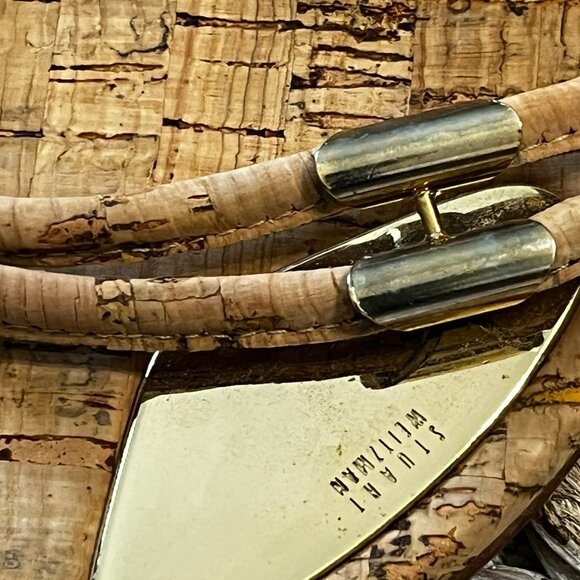 Stuart Weitzman Rolldown Natural Cork Sandals Size 8.5N‎ - Picture 4 of 10